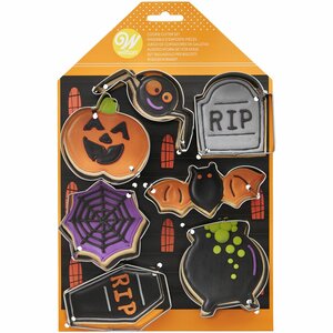 Wilton Metal Cutter Halloween Spookhuis, 7st.