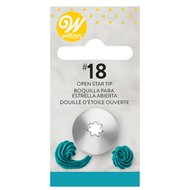 Wilton Decorating Tip Open Star #018