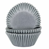 House of Marie Baking Cups Grijs, 50 st.