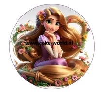 Rapunzel Taartprint 