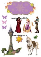 Rapunzel Decoratieprint