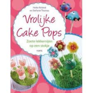 Vrolijke cake pops, zoete lekkernijen op een stokje