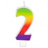 Wilton Candle Rainbow 2