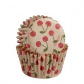 Wilton Mini Baking Cups Unbleached Cherry