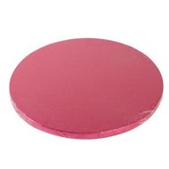 FunCakes Cake Drum Rond Ø30cm, Cerise