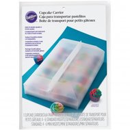 Wilton Durable Cupcake Carrier Clear 24