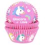 House of Marie Baking Cups Unicorn 50st 