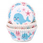 House of Marie Cupcakevormpjes Walvis, Gender Reveal pk/50