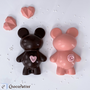 ChocoPatiss® Sweetheart Bear Medium (12 cm), 2st.