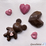 ChocoPatiss® Sweetheart Bear Medium (12 cm), 2st.