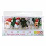 Scrapcooking Candles Christmas (kerst) 3D Set/8