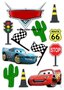 Cars Decoratie Eetbare Print 1