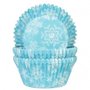 House of Marie Baking Cups Sneeuwkristal Blauw