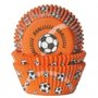 House of Marie Baking Cups Voetbal Goal!!! Oranje/50st