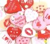 Valentine Cupcake/Cookie Tops Designer Stencil