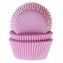 House of Marie Baking Cups roze /50 st