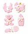 Decora Suikerdecoratie Baby Pink 5cm, 5st.