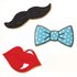 Wilton Cookie Cutter Set Tie/Mustache/Lips_